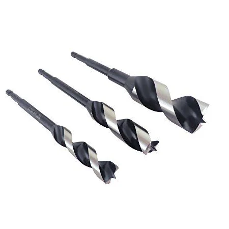 Wood Owl 3 Piece Auger Bit Set