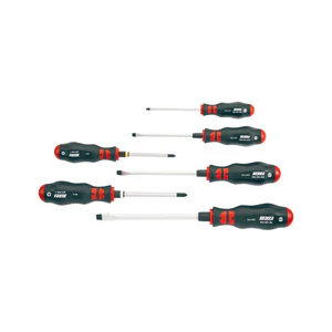 ZEBRA Screwdriver Set – Hexagon Blade – Phillips and Slotted Head – With Wrench Adapter- 6 Pieces (4 Slotted and 2 Phillips)