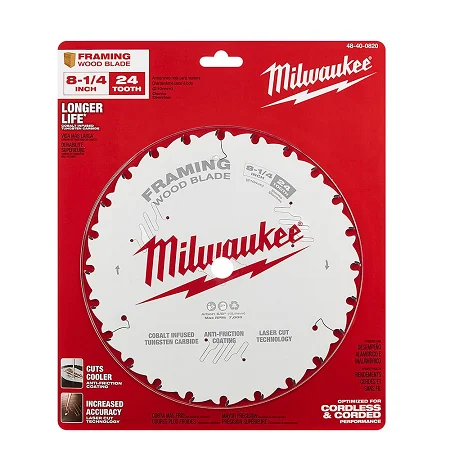 Milwaukee 8-1/4″ x 24T Framing Blade