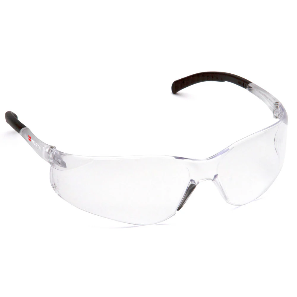 Fission Safety Glasses With Black Temple – Clear Lens