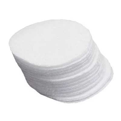 1-1/2 Inch Round Cleaning Patches Bulk Pack, 500 Per Bag