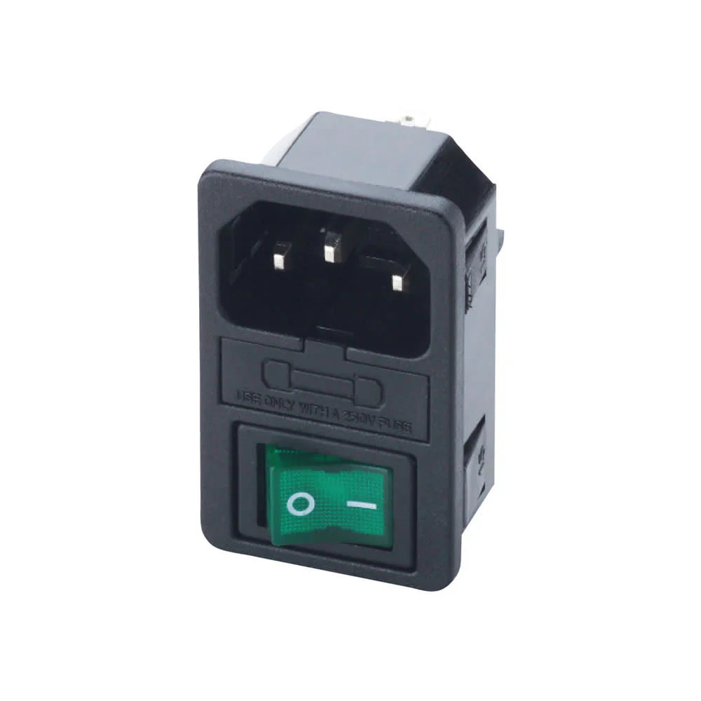 Power Switch w / Fuse Holder – APCJ-101-1FRS-104