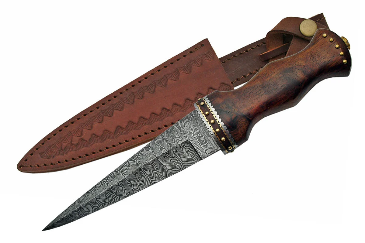 12.5″ Damascus Dagger Knife