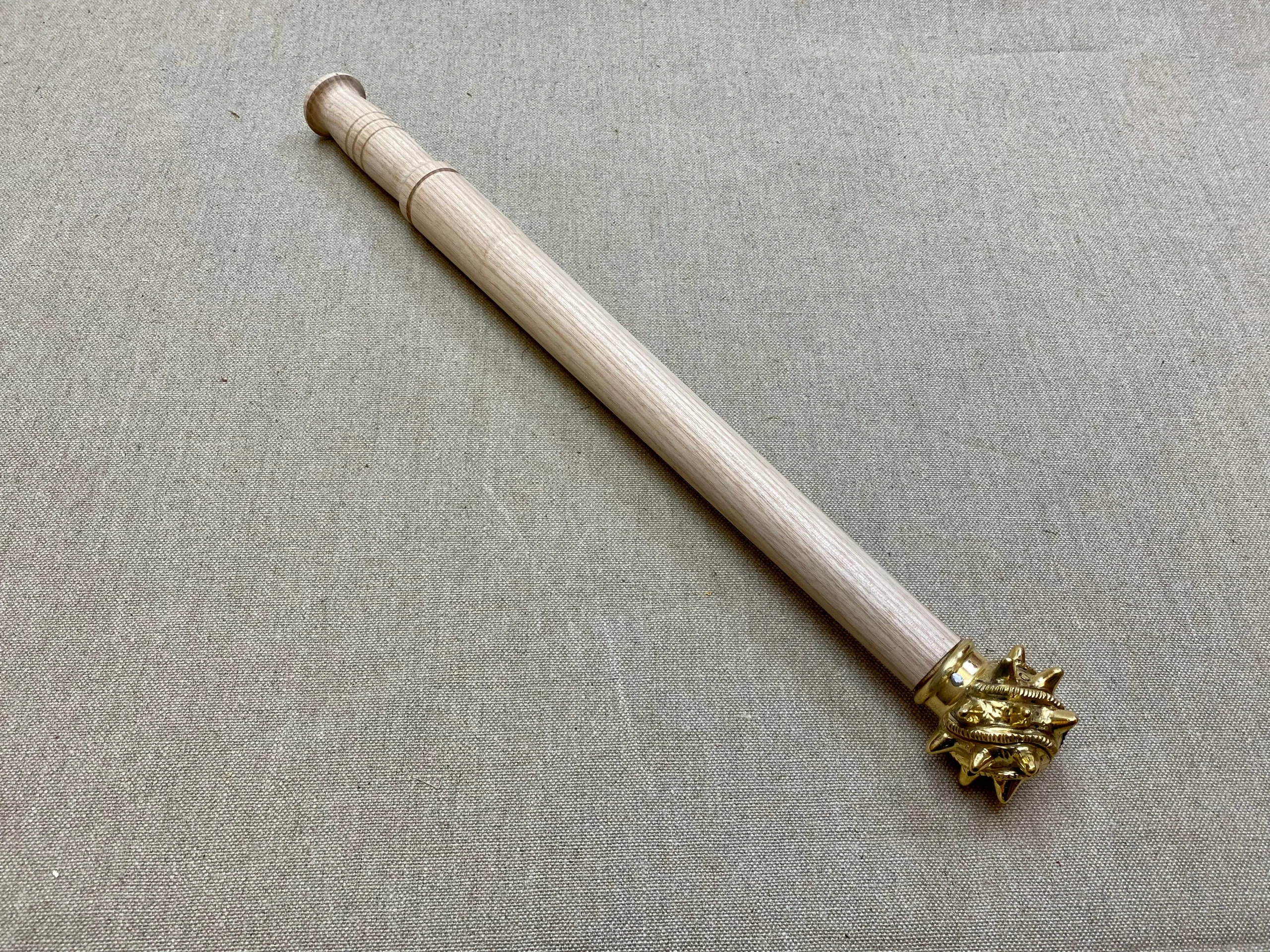 12th-14thC Medieval Brass mace 3