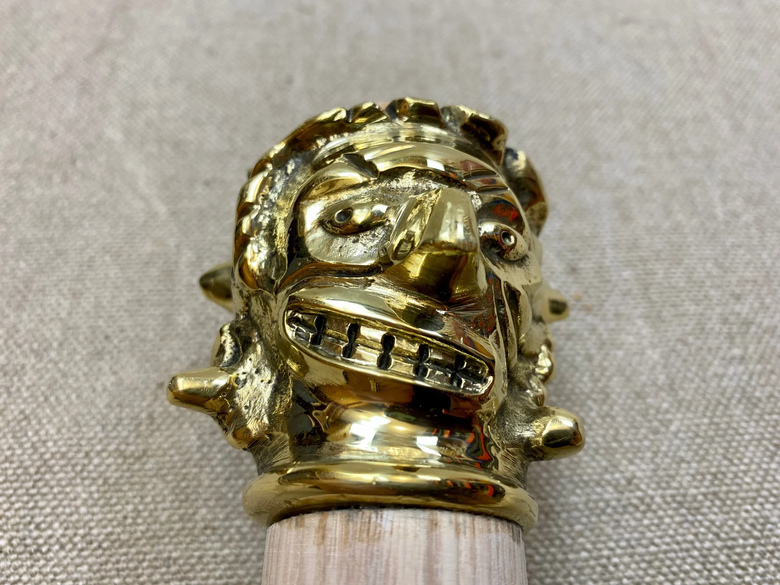 13-14thC Medieval Mace 6 – Northern European Grotesque