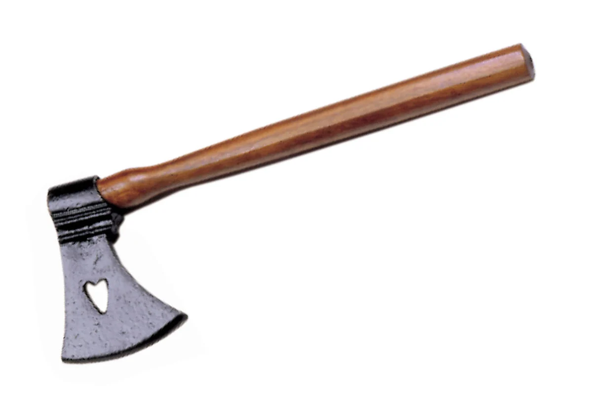 13″ Single Hand Heart Axe