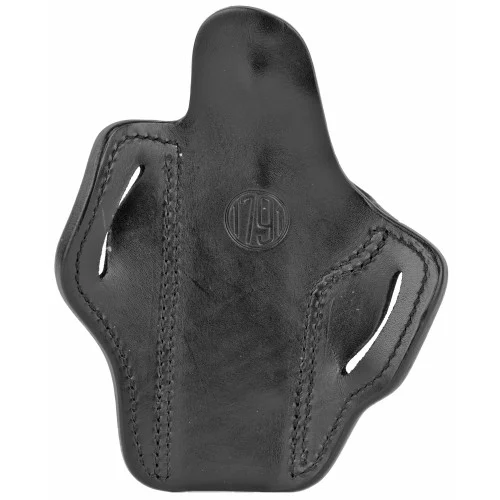 1791 Belt Holster 1, Right Hand, Black Leather, Fits 1911 4"& 5"