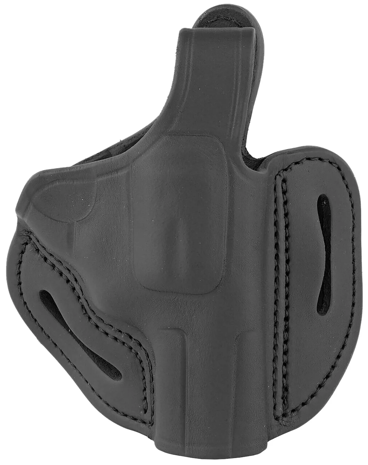 1791 Gunleather RVHX2SSBLR RVHX-2SOWB Size 02S Stealth Black Leather Fits Up to 3″ Barrel, K/L-Frame, Belt Slide Right Hand