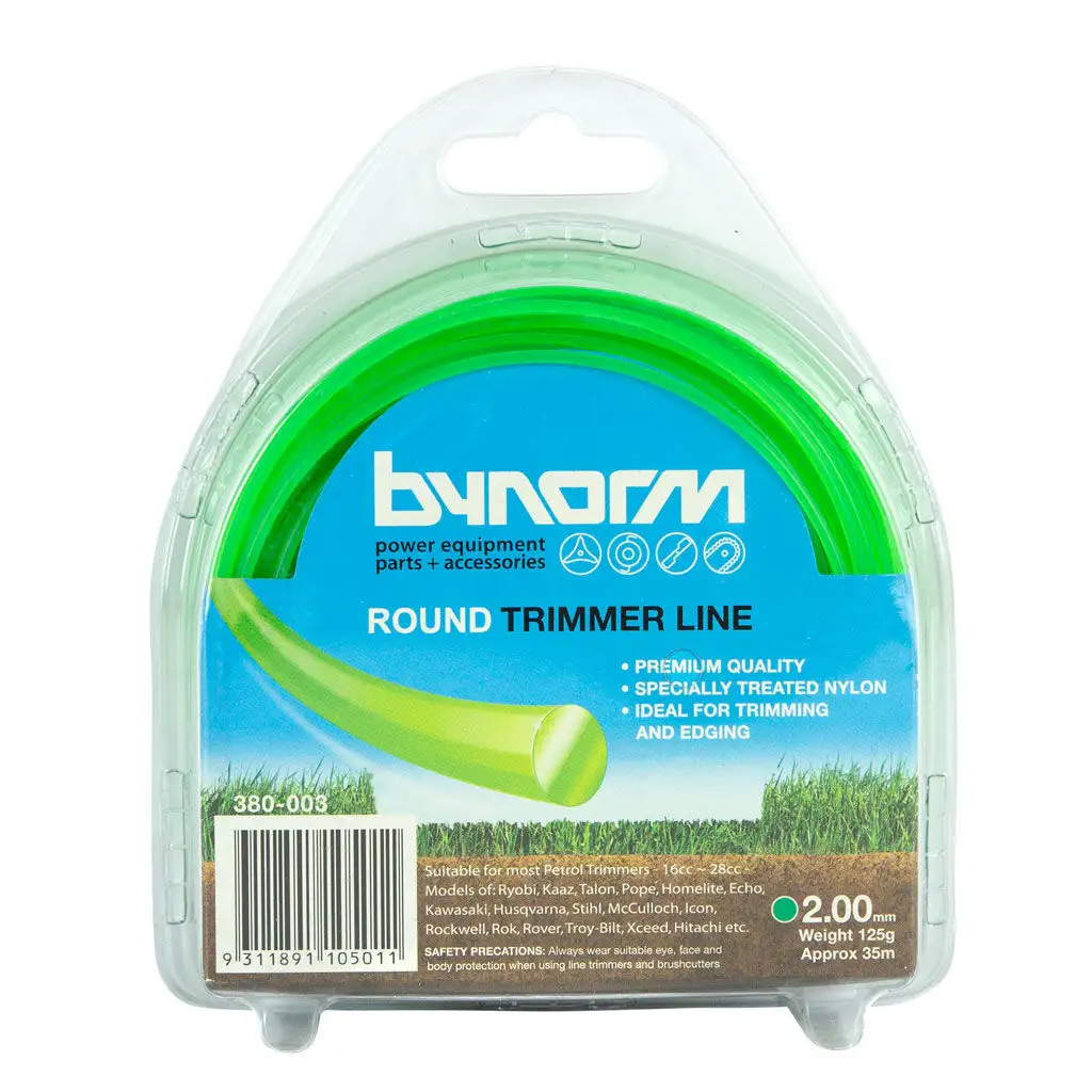 Bynorm Whipper Snipper Cord Green 125g 2.00mm