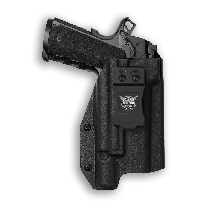1911 4″ Commander 45ACP with Surefire X300U-A Light IWB Holster