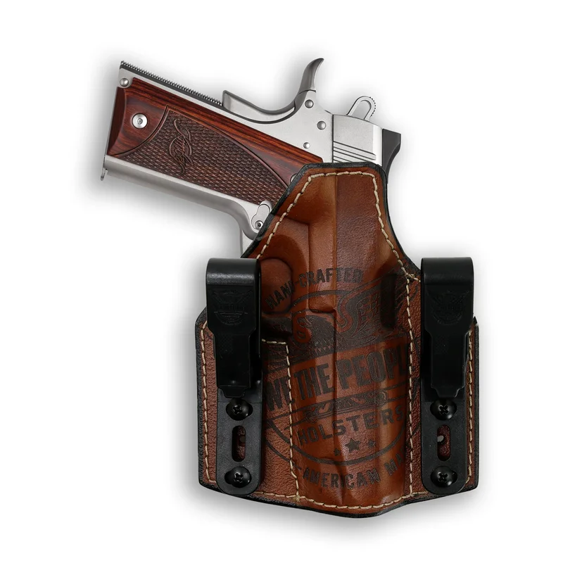 1911 4″ Commander No Rail Only Independence Leather IWB Holster