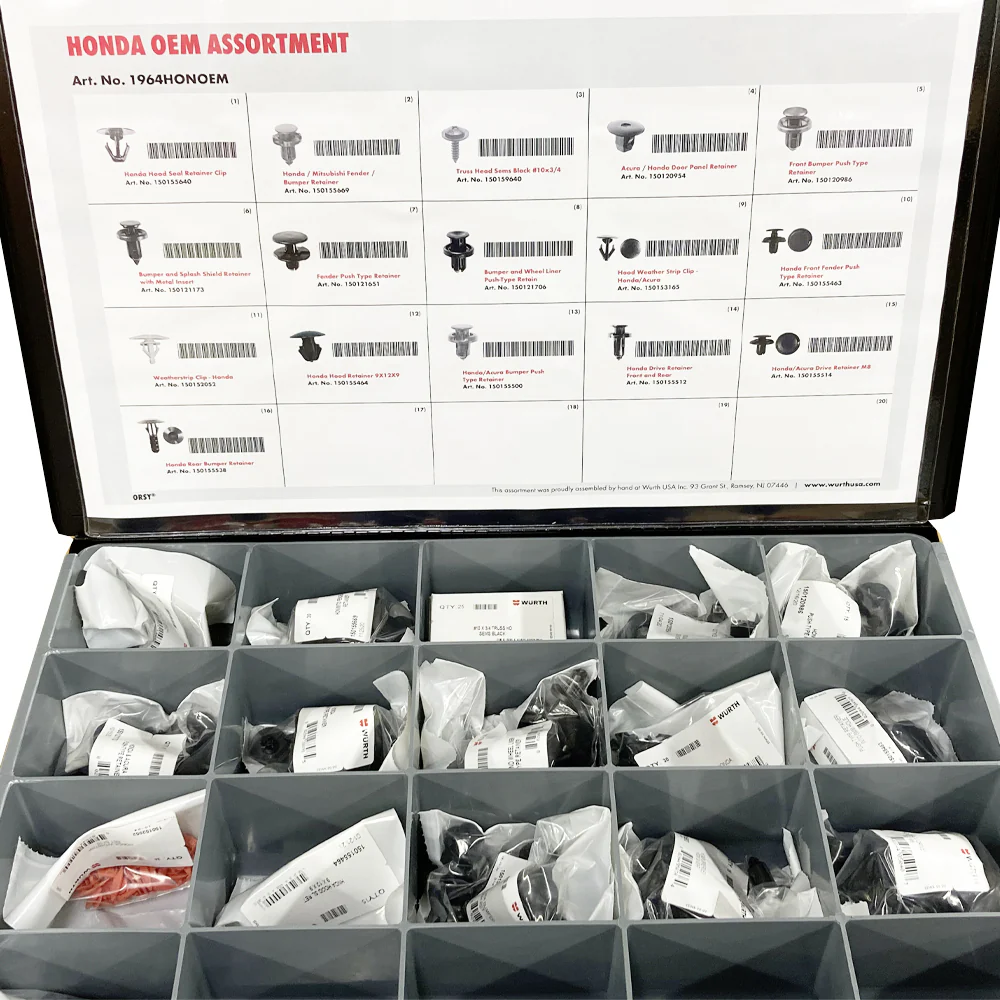 Honda OEM Assortment 332pc