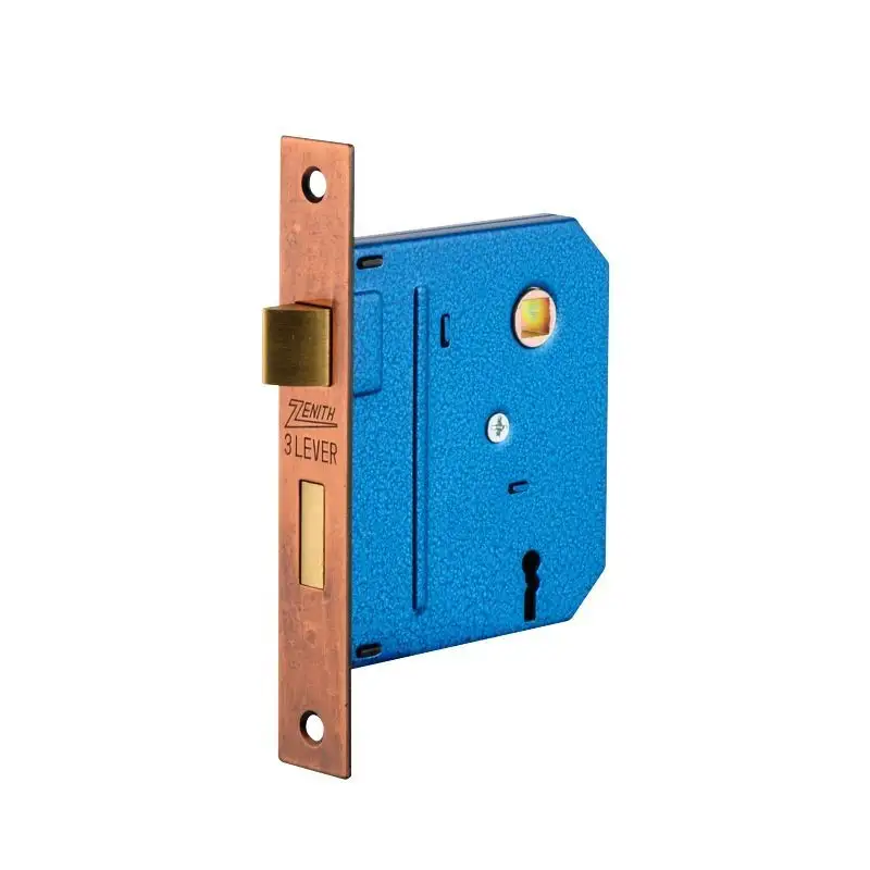 Zenith Lock Mortice Florentine Bronze