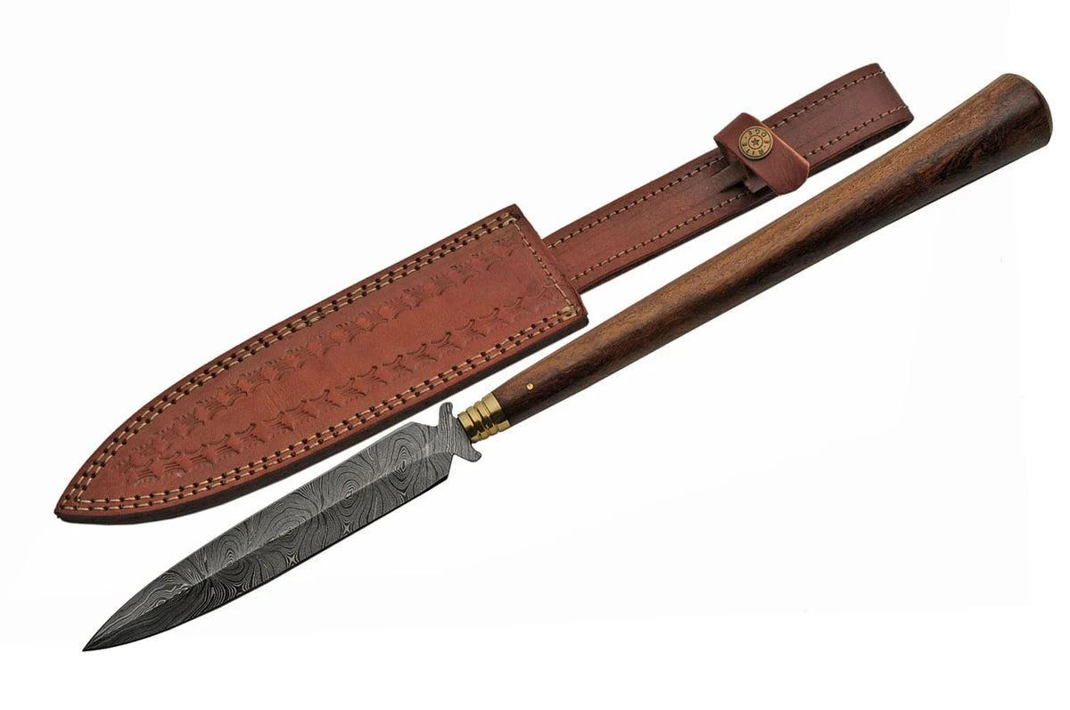 21″ Custom Handmade Damascus Steel Spear Knife