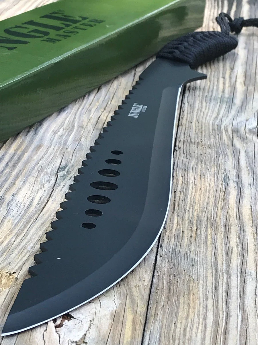 21″ Tac Force Jungle Master Survival Hunting Military Machete Knife