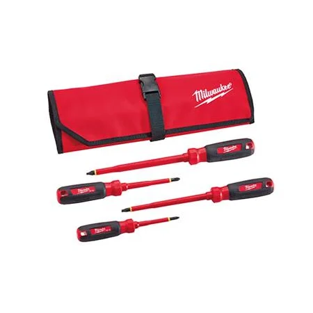 Milwaukee 4 Piece 1000V Insulated Screwdriver Set