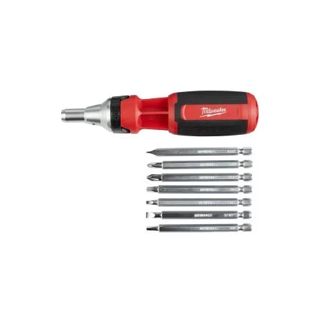 Milwaukee 9 In 1 Ratcheting Multibit Screwdriver