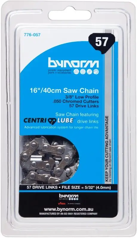 Bynorm Chainsaw Chain 3/8″ Low Profile .050″ 57 Drive Links