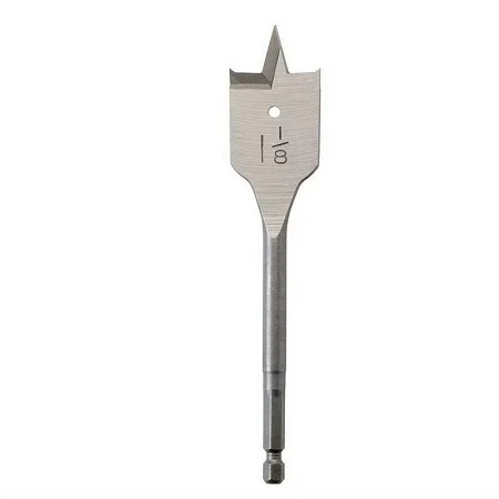 Milwaukee 1-1/8″ x 6″ Flat Boring Bit