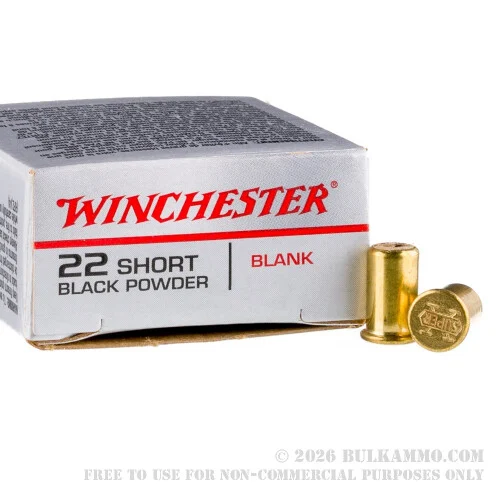 50 Rounds of .22 Short Ammo by Winchester Super-X -Blanks