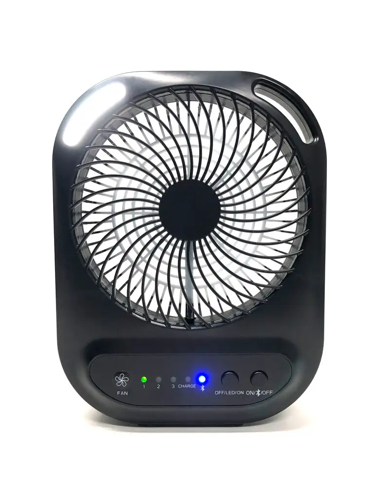 Lion Portable Fan with Bluetooth Speaker
