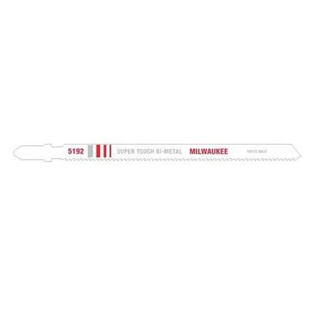 Milwaukee 5-1/4″ 14 TPI Bi-Metal 5 Pack T Shank Jig Saw Blade