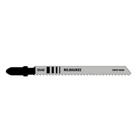 Milwaukee 4″ 10 TPI BL Wood 5 Pack T Shank Jig Saw Blade