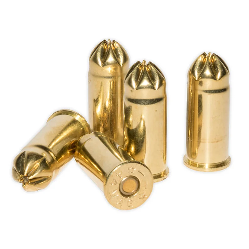 .44 Magnum Brass Blank Ammunition with Smoke | 50 Rounds