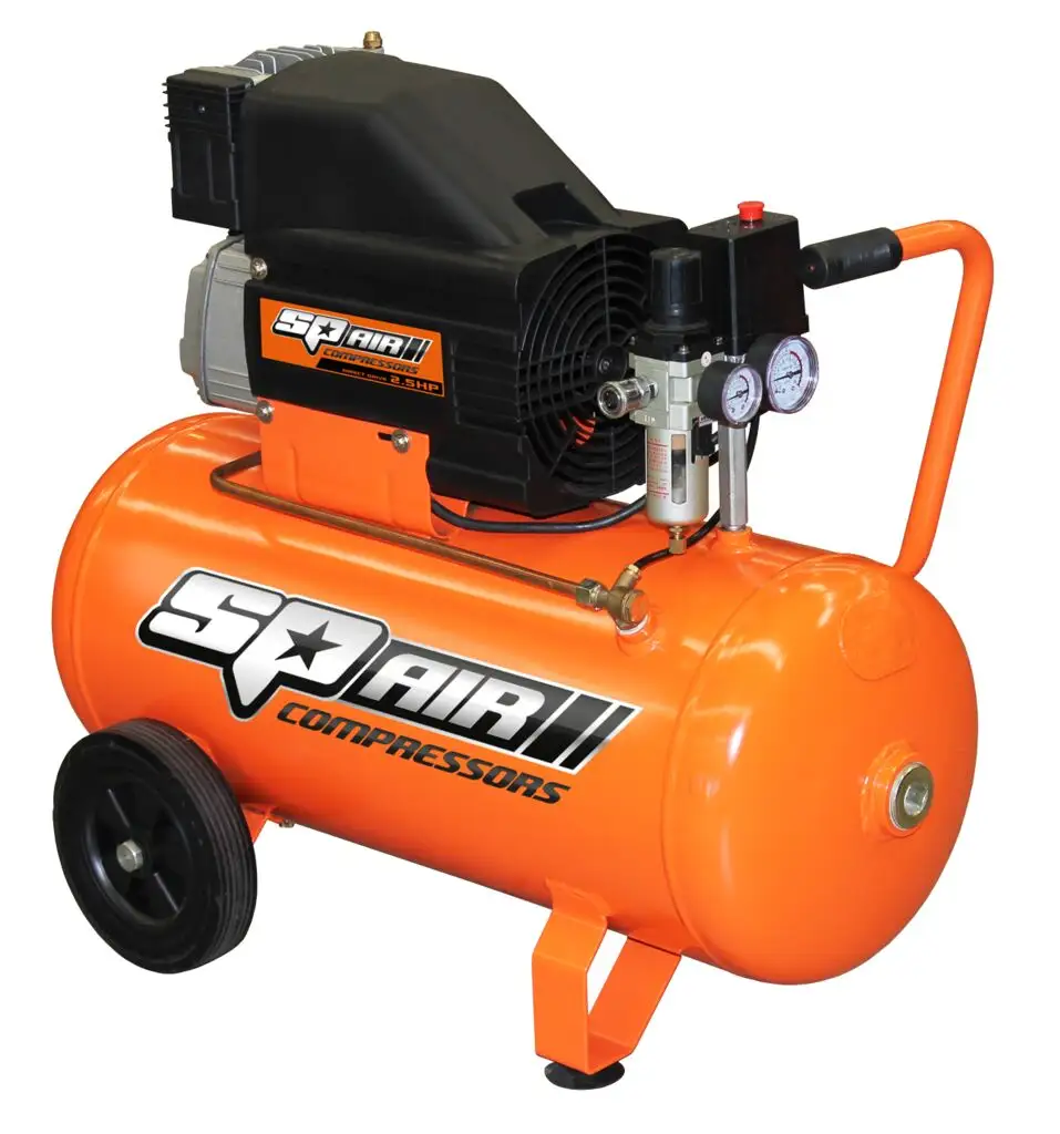 SP Air Construction Direct Drive Compressor 2.5HP 50L