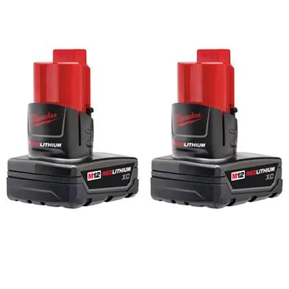 Milwaukee M12™ REDLITHIUM™ XC3.0 Battery Two Pack