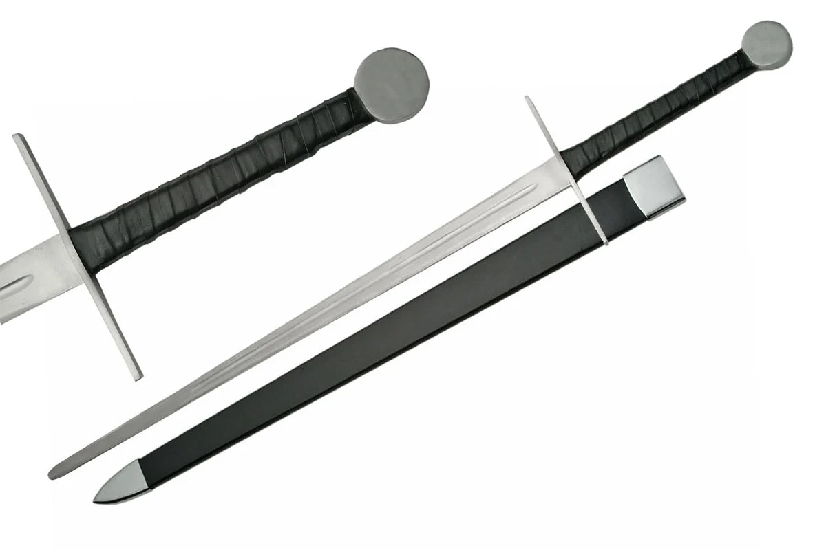 48″ Medieval Two Handed Claymore Greatsword W/ Sheath (901138)
