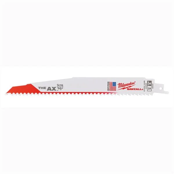 MilwaukeeHEAVY DUTY AX Demolition Blades – AX 230mm x 5 TPI – 5pc – 48475026