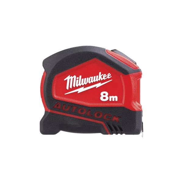 MilwaukeeAutolock Tape Measure 8m/26ft (Blade Width 25mm) – 4932464666
