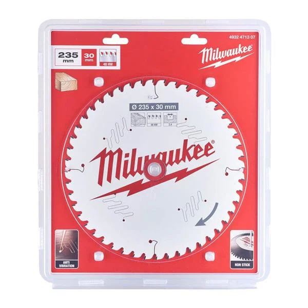 MilwaukeeCircular Saw Blades – CSB P W 235 x 30 x 2.4 x 48 ATB – 1pc – 4932471307