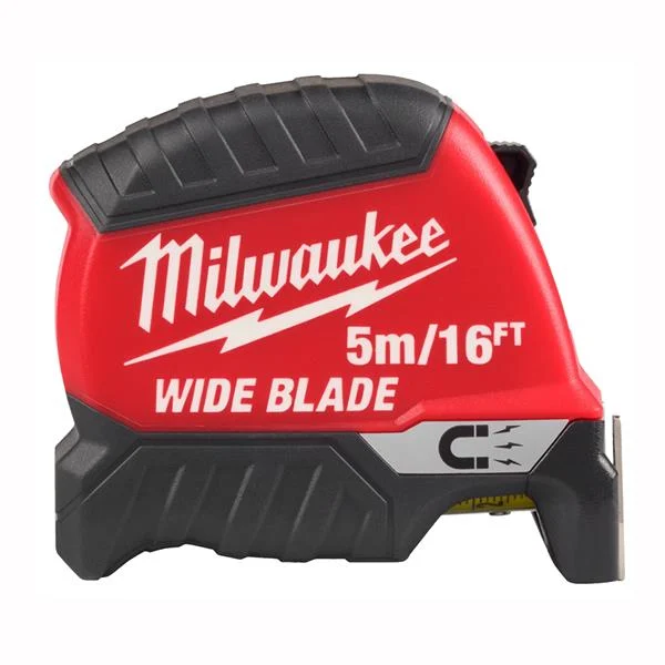 MilwaukeeTape Measure Wide Magnetic – Gen2 – 5m/16ft-35 – 4932499208
