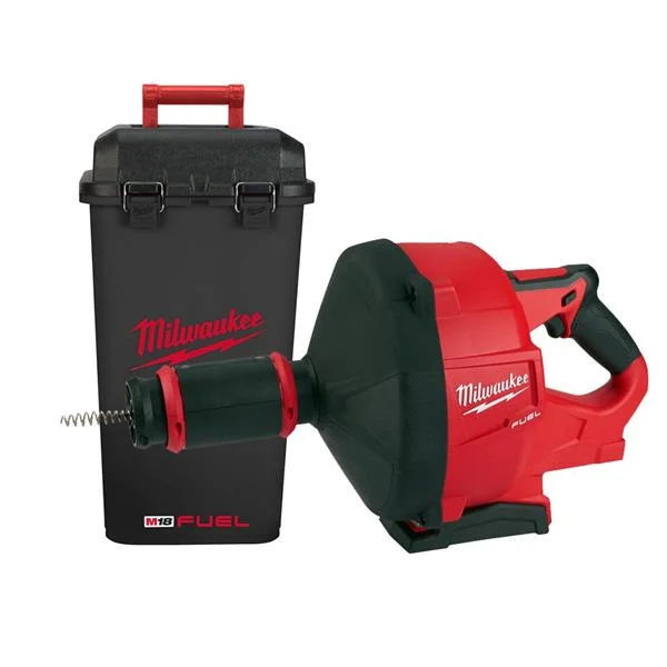 Milwaukee18v FUEL 10mm Drain Cleaner Power Feed – Body Only – M18 FDCPF10-0C – 4933459684