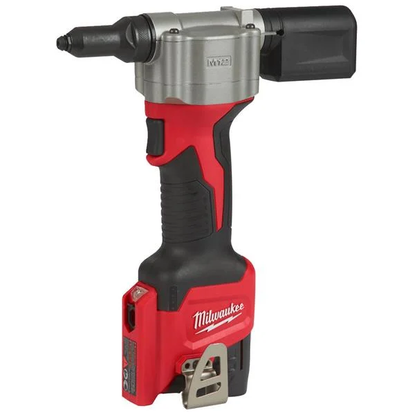 Milwaukee12V Sub Compact 20mm Rivet Gun Inc 1×2.0Ah Battery – M12 BPRT-201X – 4933464406