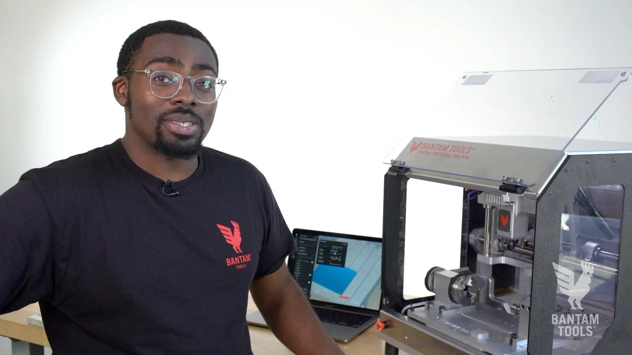 Bantam Tools Desktop CNC 4th Axis Course