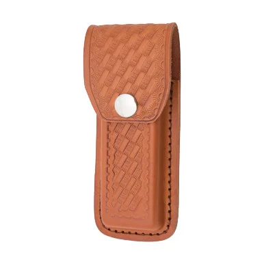 5" Leather Basketweave Sheath SH1132