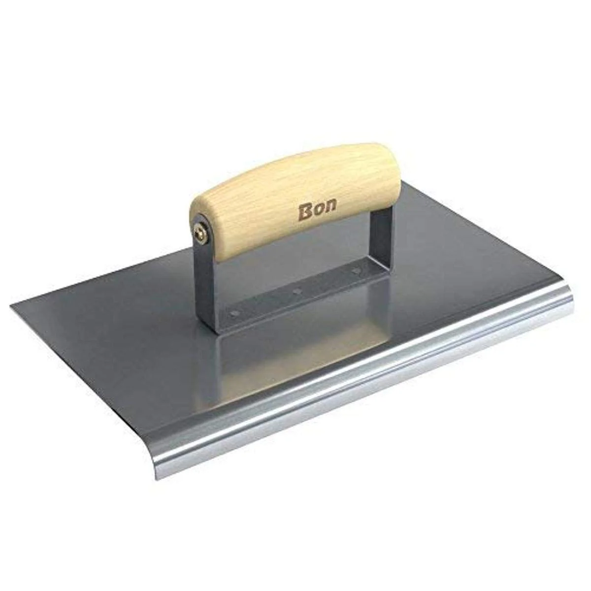 Bon 12-463 Edger – Stainless Steel 10-in. X 6-in. – 1/2-in. Radius X 5/8-in. Lip Wood Handle