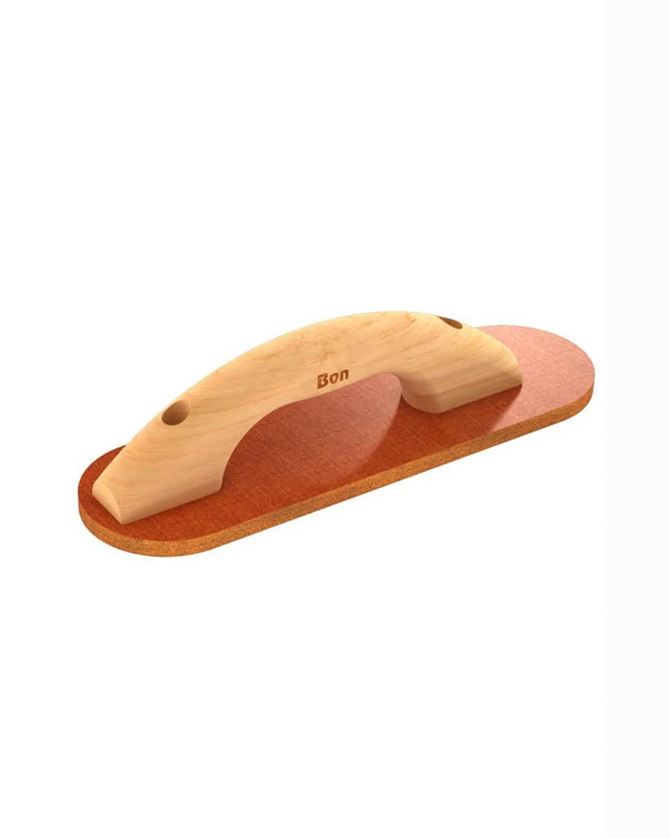 Bon 22-222 Resin Float – Rnd End 12-in. X 3 1/2-in. Wood Handle