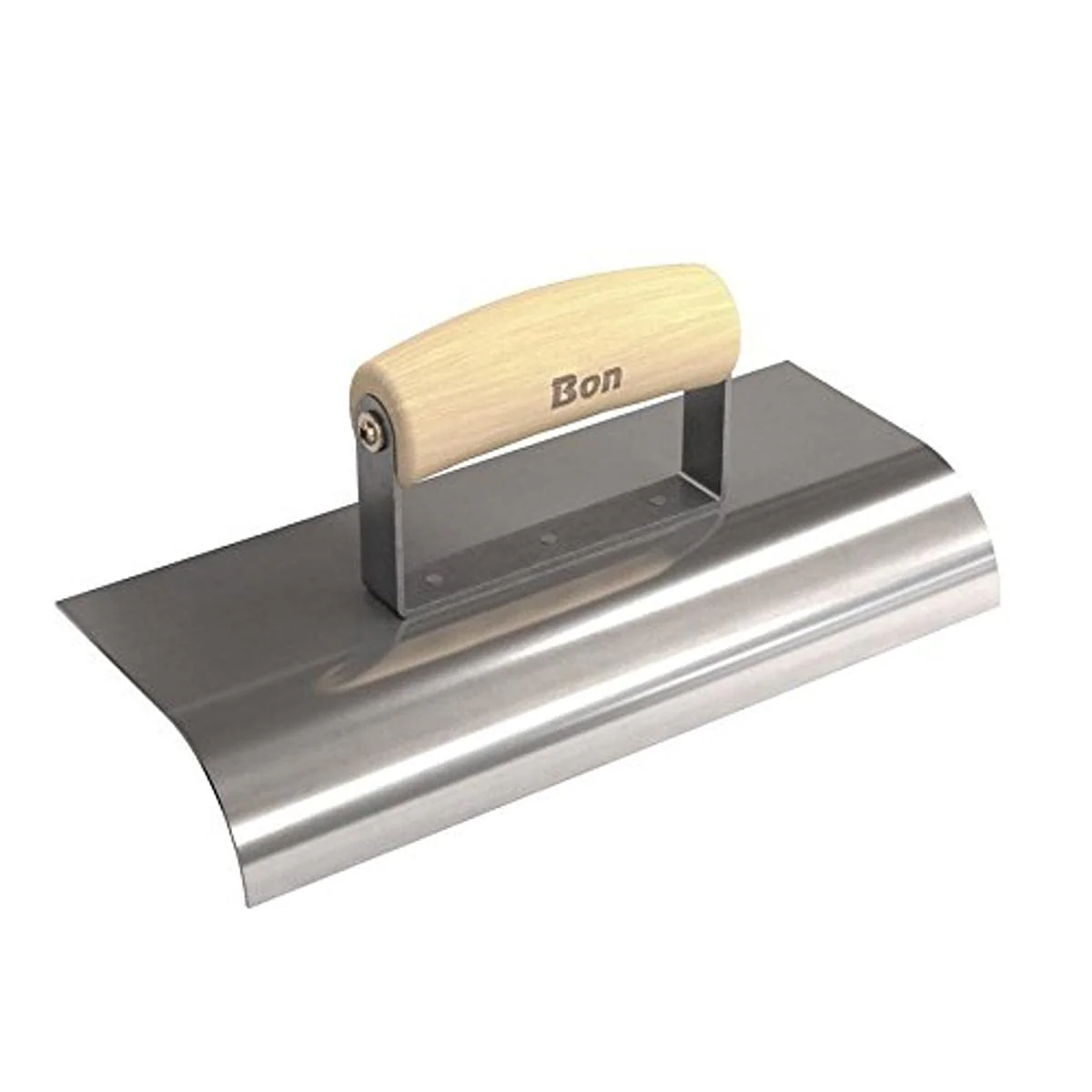 Bon 12-461 Edger – Stainless Steel 10-in. X 4-in. – 1 1/2-in. Radius X 1 1/2-in. Lip Wood Handle