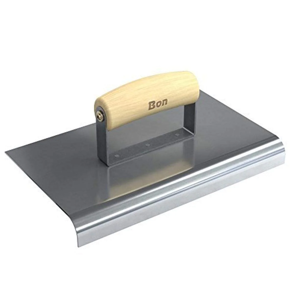 Bon 12-464 Edger – Stainless Steel 10-in. X 6-in. – 3/4-in. Radius X 1-in. Lip Wood Handle