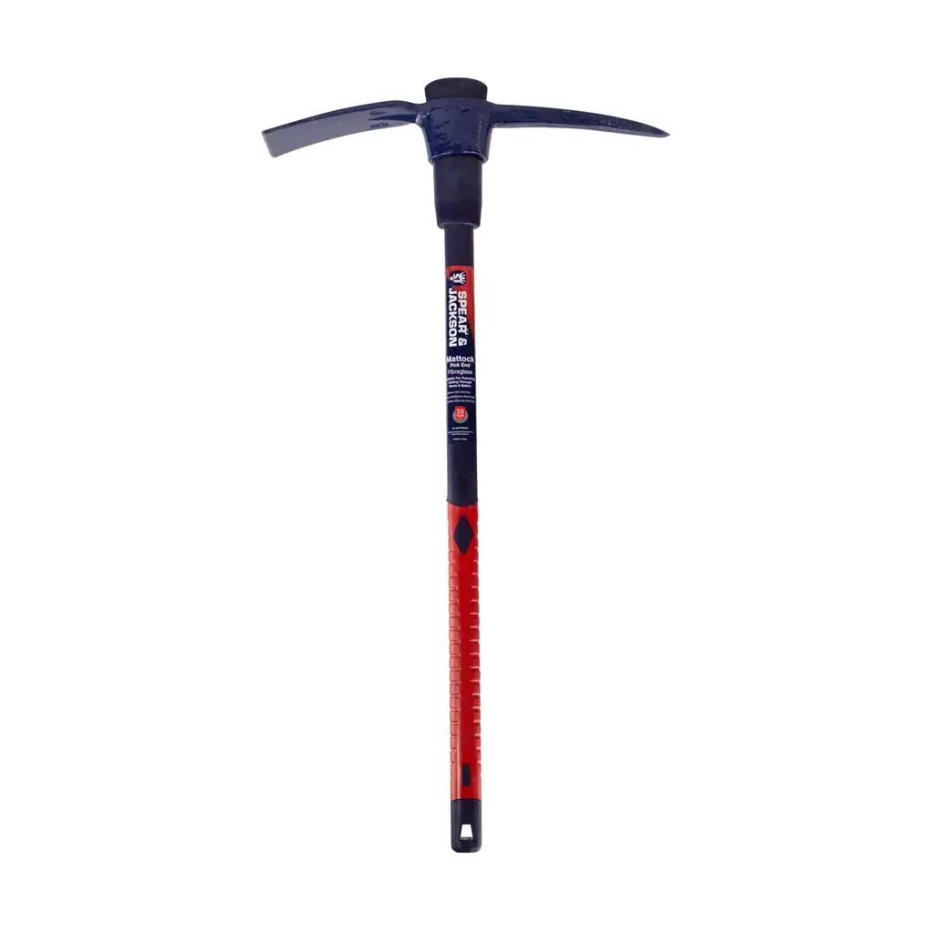 Spear & Jackson Mattock Pick End Fibreglass Handle