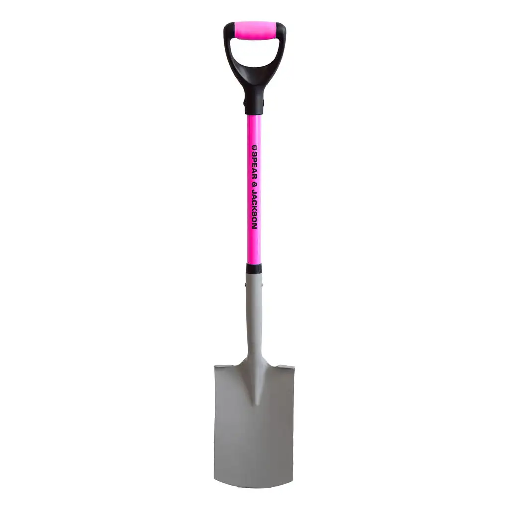 Spear & Jackson Colours Garden Spade Pink