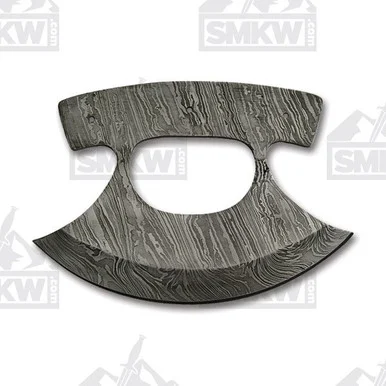 6.5" Ulu Damascus Steel Blade Blank BLDM2727