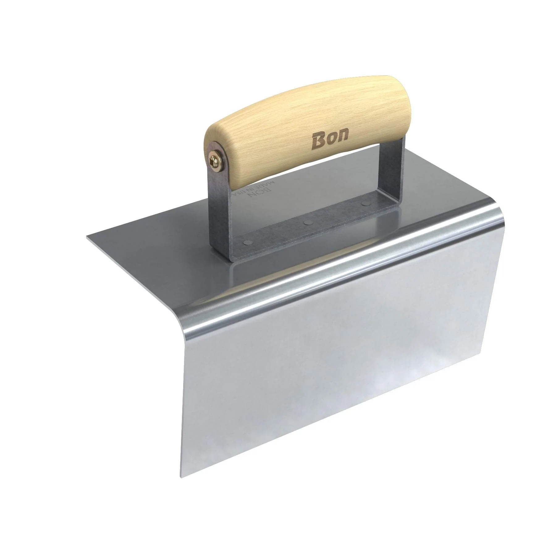 Bon 12-411 Step Tool – Outside 8-in. X 4-in. – 1/2-in. Radius 4-in. Lip Wood Handle