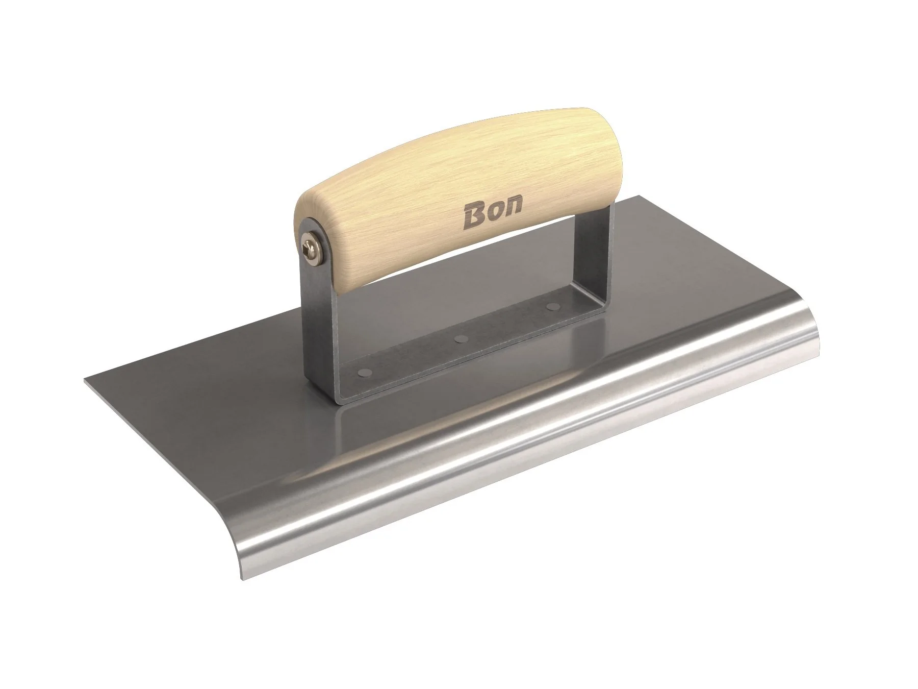 Bon 12-456 Edger – Stainless Steel 9-in. X 4-in. – 3/4-in. Radius X 3/4-in. Lip Wood Handle