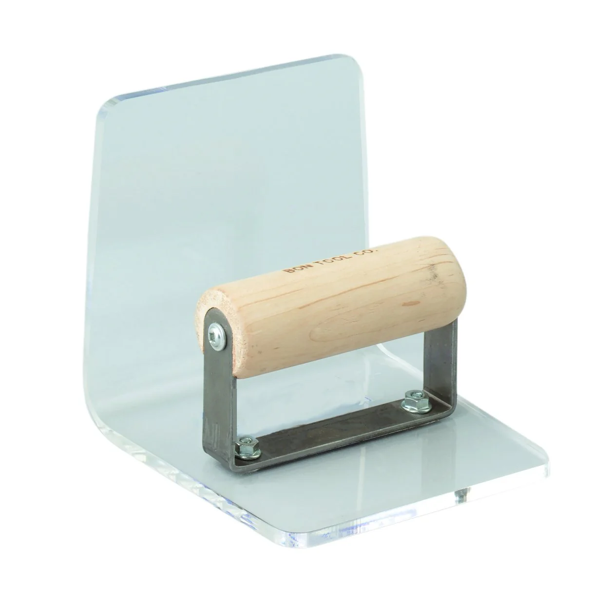 Bon 12-695 Step Tool – Plex Inside 6-in. X 5-in. – 1/2-in. Radius 5-in. Lip Wood Handle