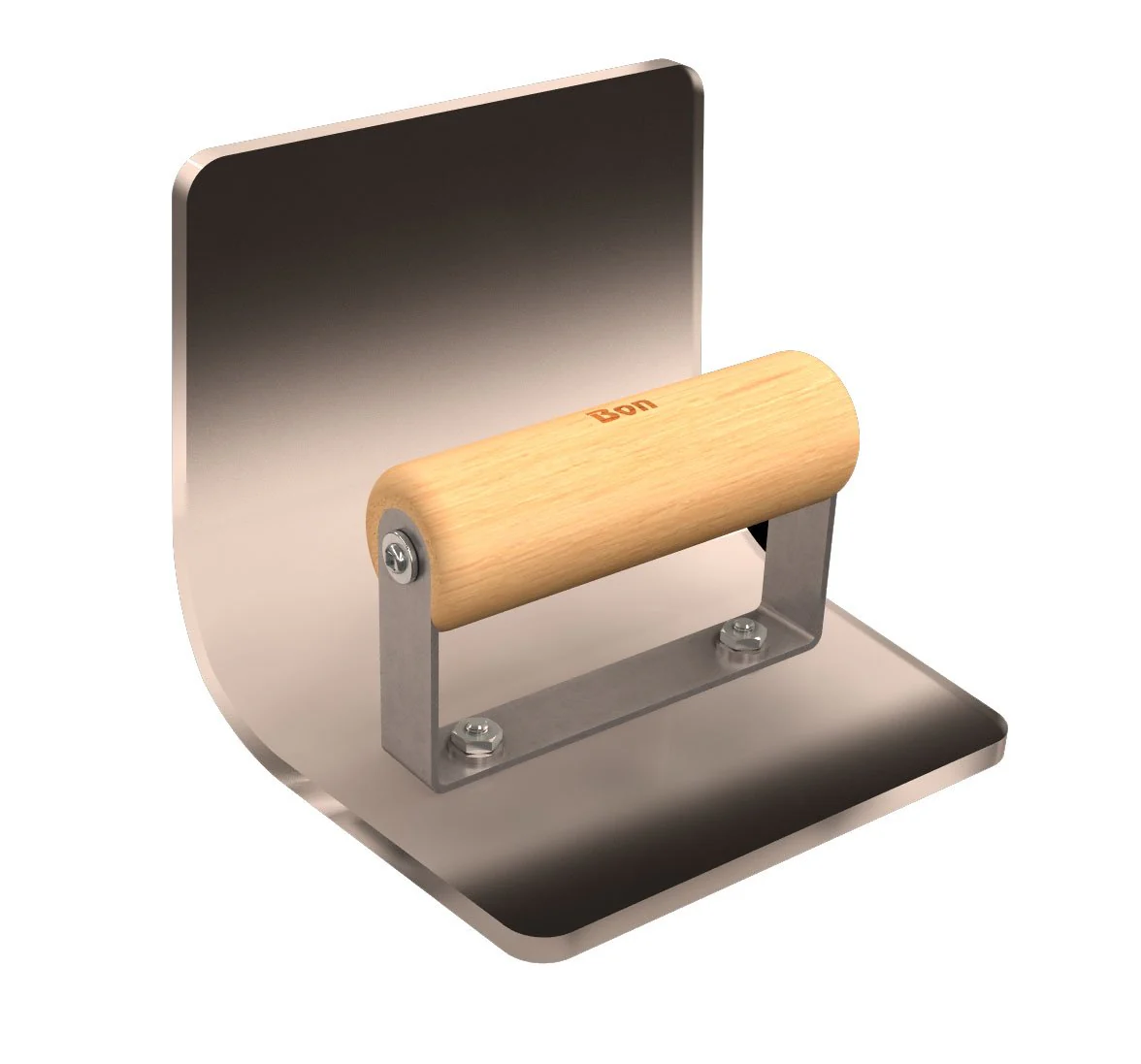 Bon 12-697 Step Tool – Plex Inside 6-in. X 5-in. – 1 1/2-in. Radius Wood Handle